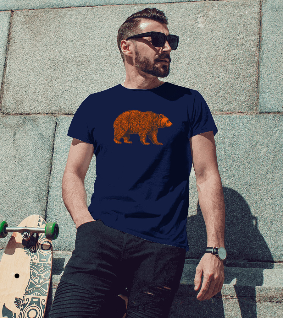 Obvious Hoge Walking Bear BnBears Jahns T-Shirt
