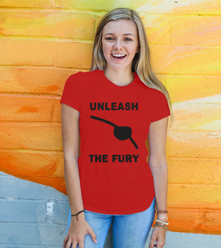Unleash The Fury Eye Patch Symbol Samuel L Jackson T-Shirt