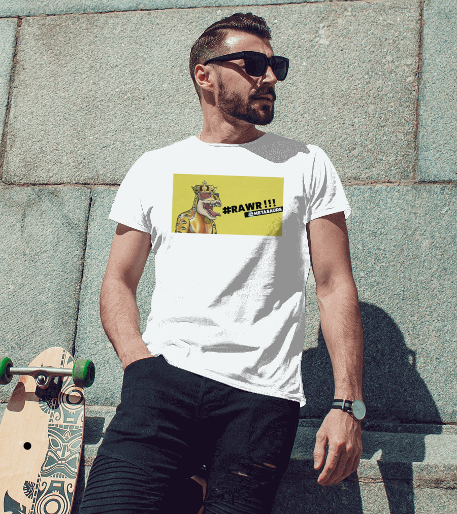 RAWR Metasaurs By Dr Dmt Metasaurs Merch T-Shirt