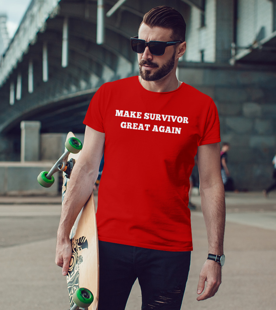 Russell Hantz Make Survivor Great Again Classic Red T-Shirt