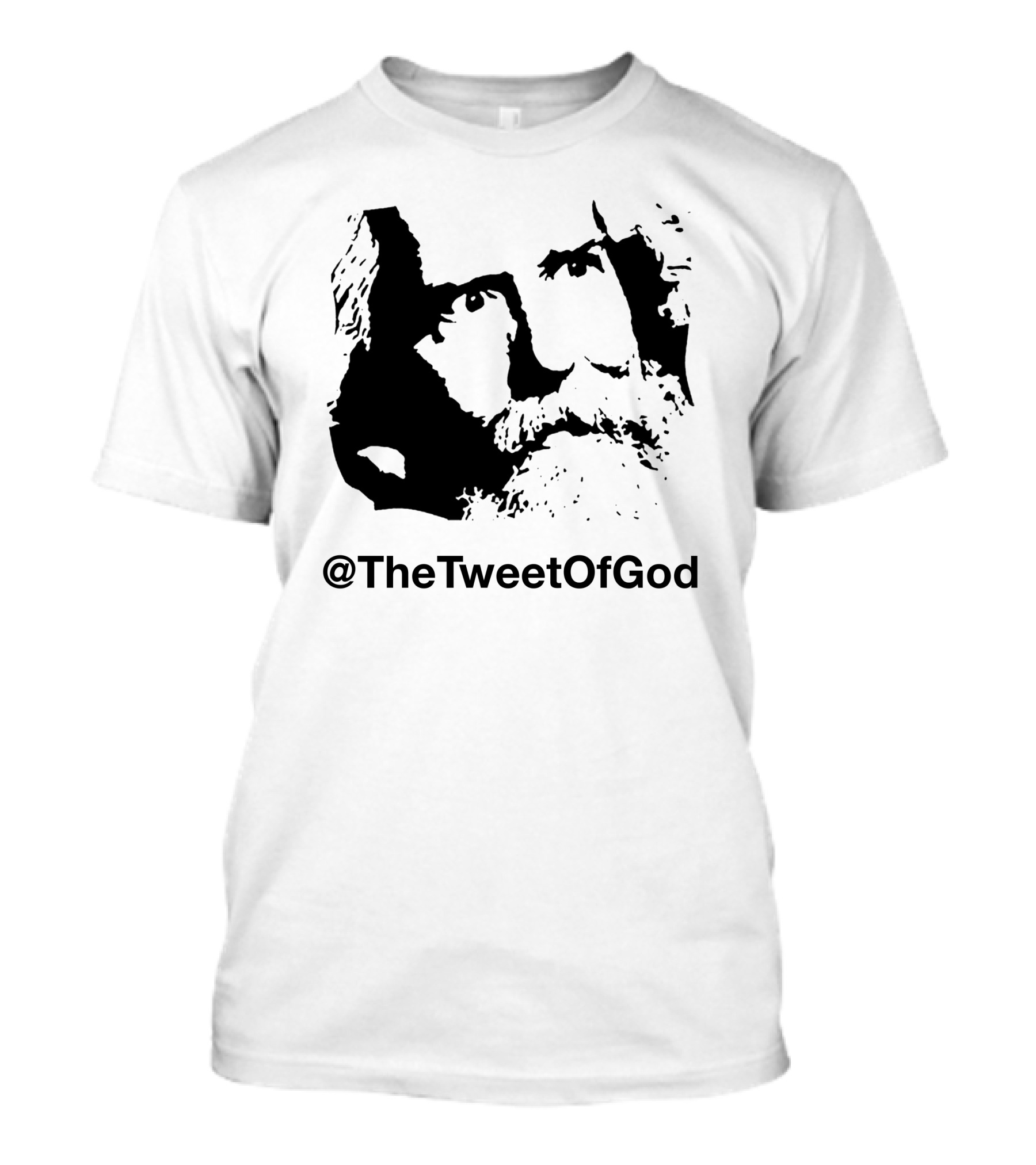 TheTweetOfGod Shop Capthat TheTweetOfGod Face T-Shirt