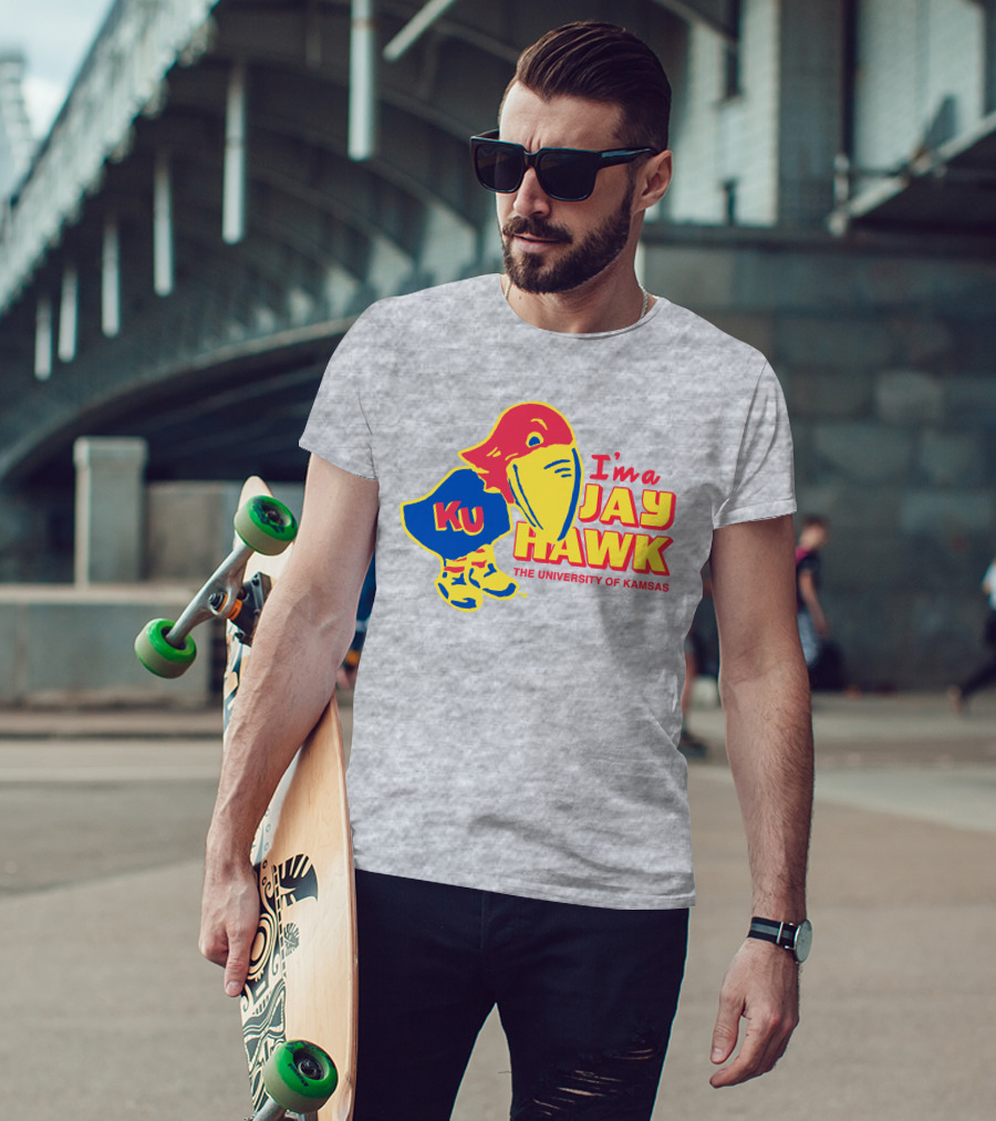 I'm A Jayhawk KU The University Of Kansas T-Shirt