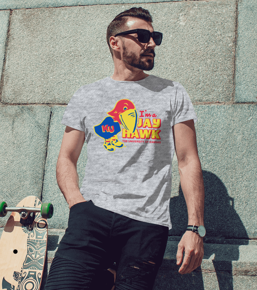 I'm A Jayhawk KU The University Of Kansas T-Shirt