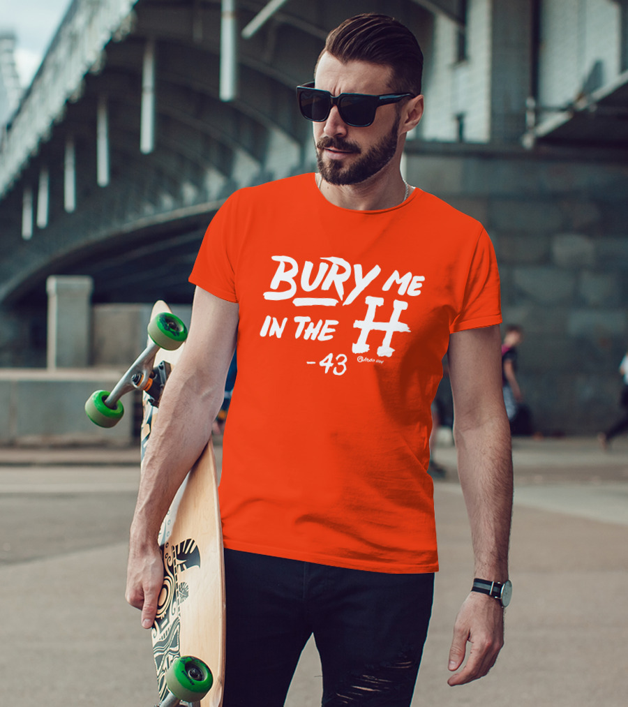 Bury Me In The H 43 Apollo Hou Merch Store Lance McCullers Jr T-Shirt