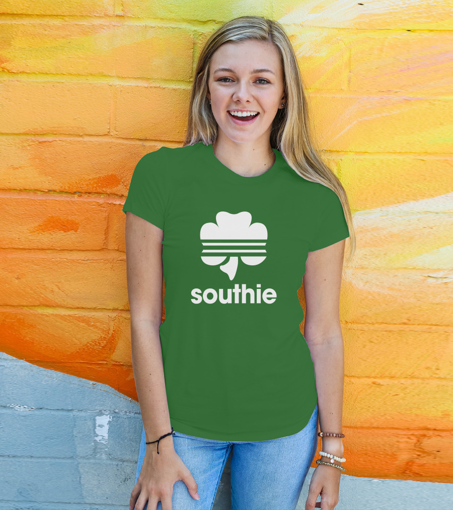 Southie Melissa Choe Celtics Shamrock T-Shirt