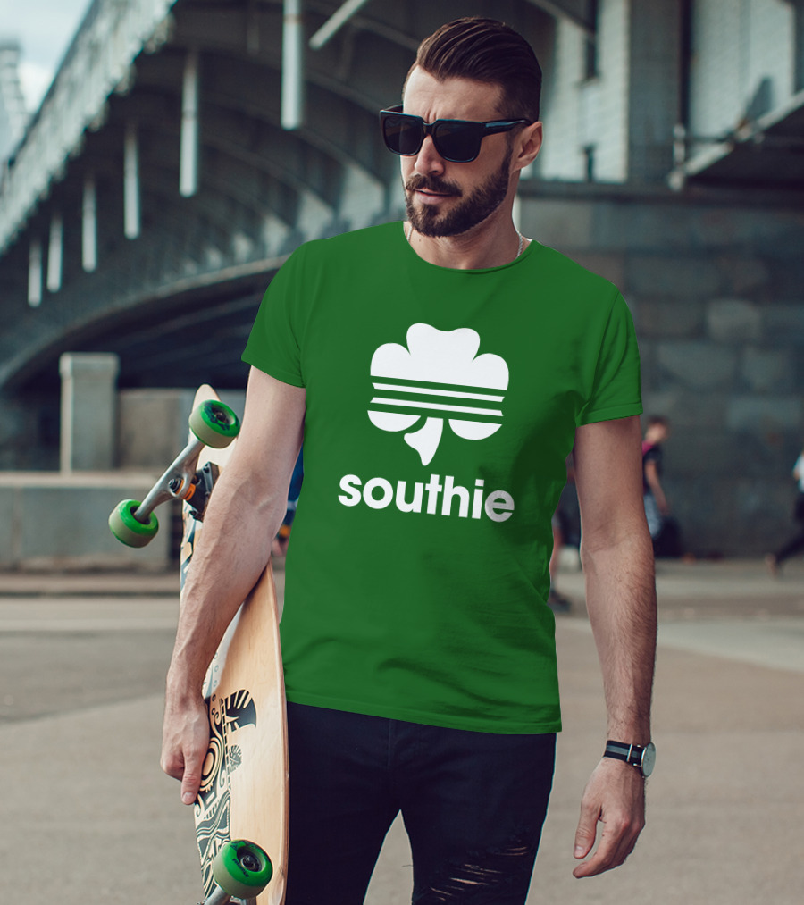 Southie Melissa Choe Celtics Shamrock T-Shirt
