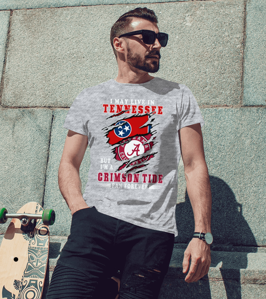 Tennessee Alabama Crimson Tide Fan Forever T-Shirt