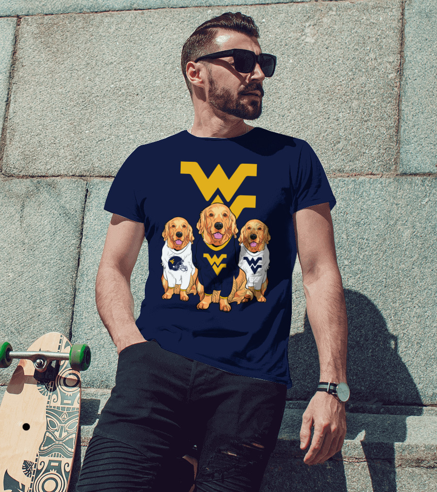 Wv Golden Retrievers In Team Gear T-Shirt