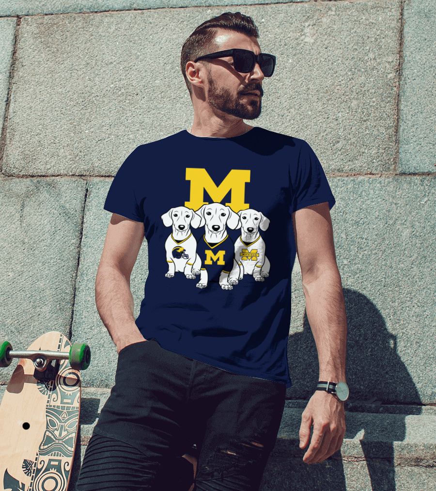 University Of Michigan Dogs T-Shirt