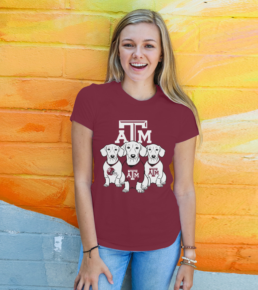 Texas A&M Dog Trio T-Shirt