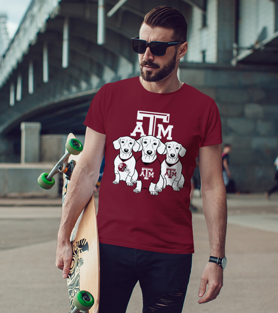 Texas A&M Dog Trio T-Shirt