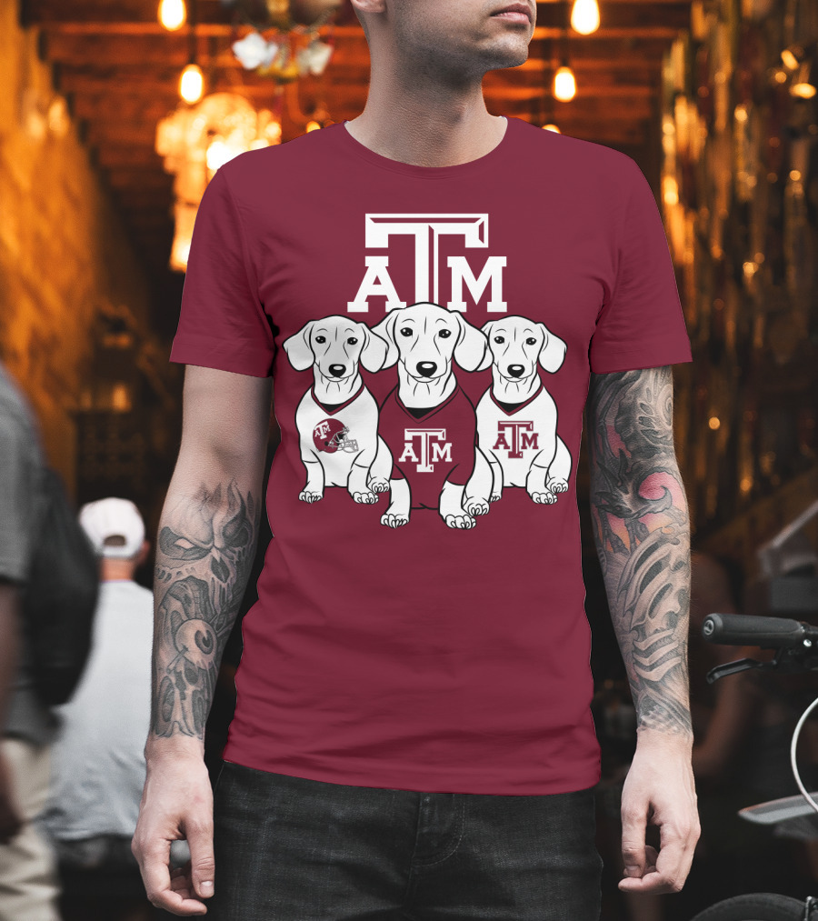 Texas A&M Dog Trio T-Shirt