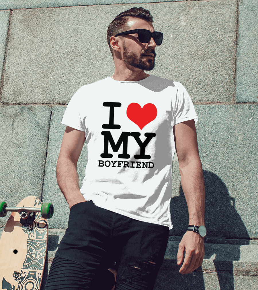 I Heart My Boyfriend T-Shirt