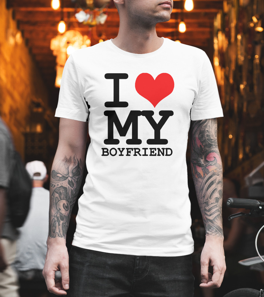 I Heart My Boyfriend T-Shirt