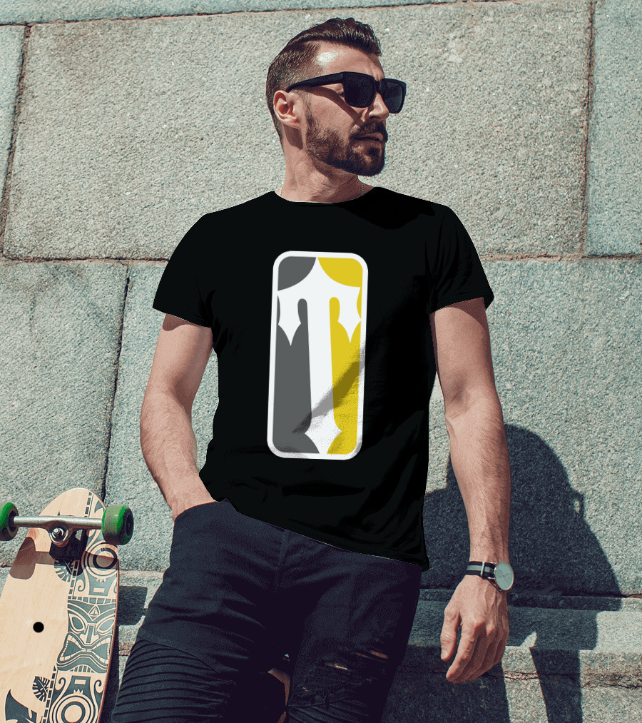 Trapstar X Central Cee 23 Sold Out T Logo Monochrome Yellow T-Shirt