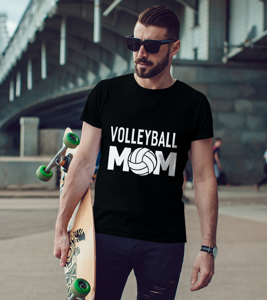 Volleyball Mom Women Funny Sports T-Shirt