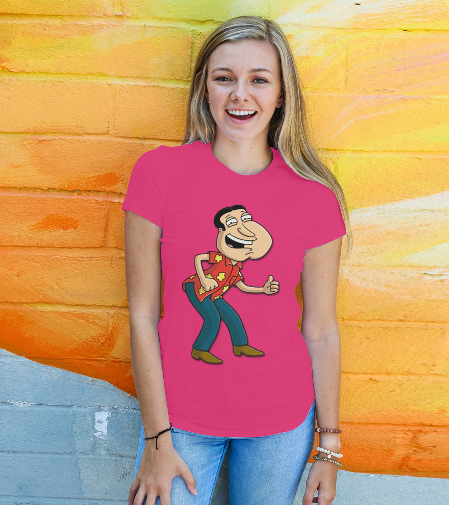 Glenn Quagmire Family Guy Thumbs Up Hawaiian Shirt Character T-Shirt