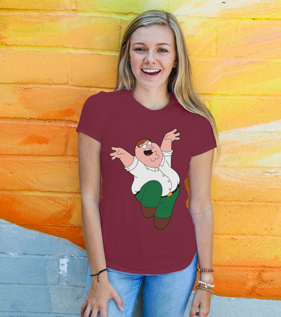 Peter Griffin Jumping Pose Family Guy T-Shirt