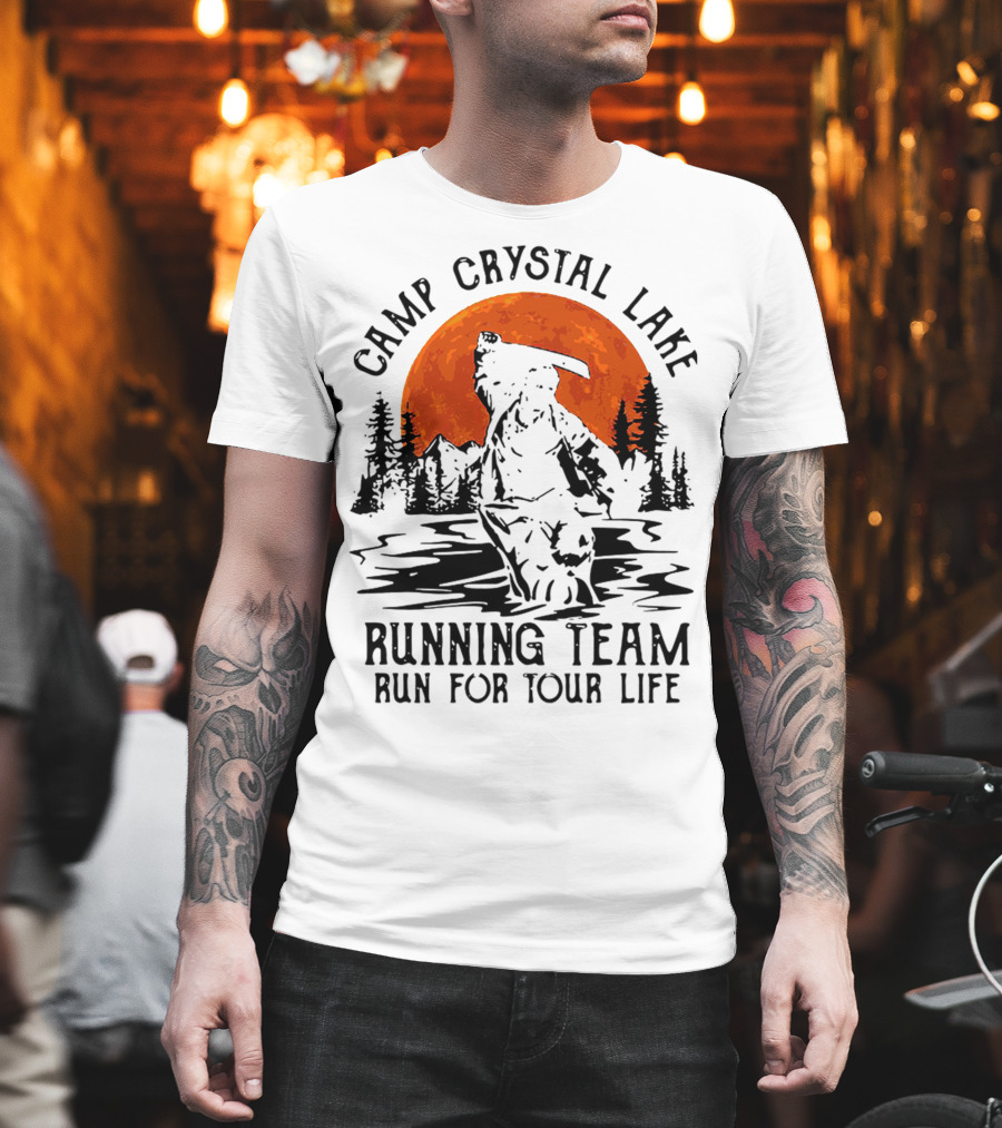 Camp Crystal Lake Running Team Run For Your Life T-Shirt