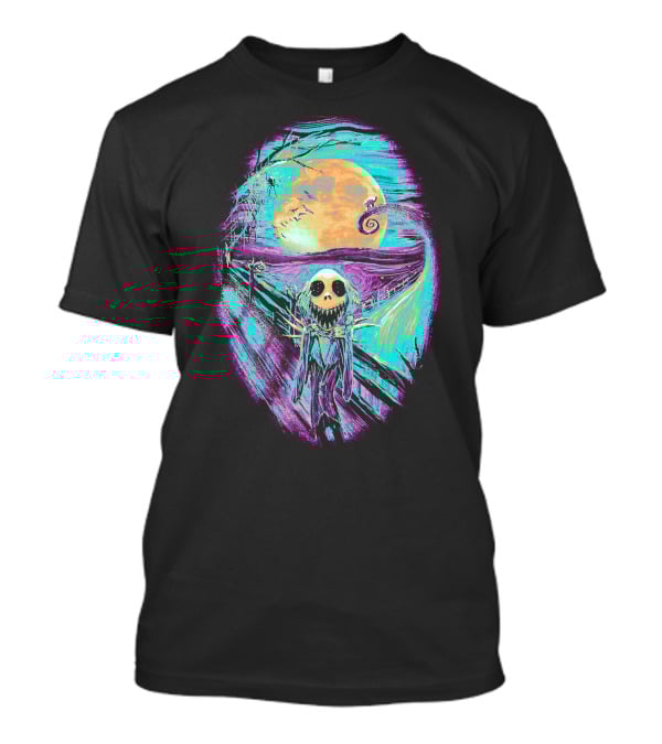 The Scream Before Christmas Nightmare Jack Moon Scene T-Shirt