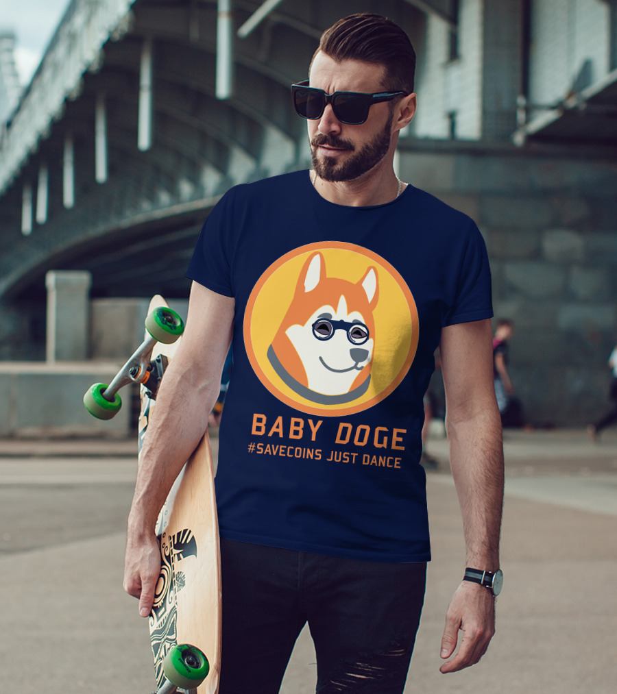 Baby Doge #Savecoins Just Dance T-Shirt