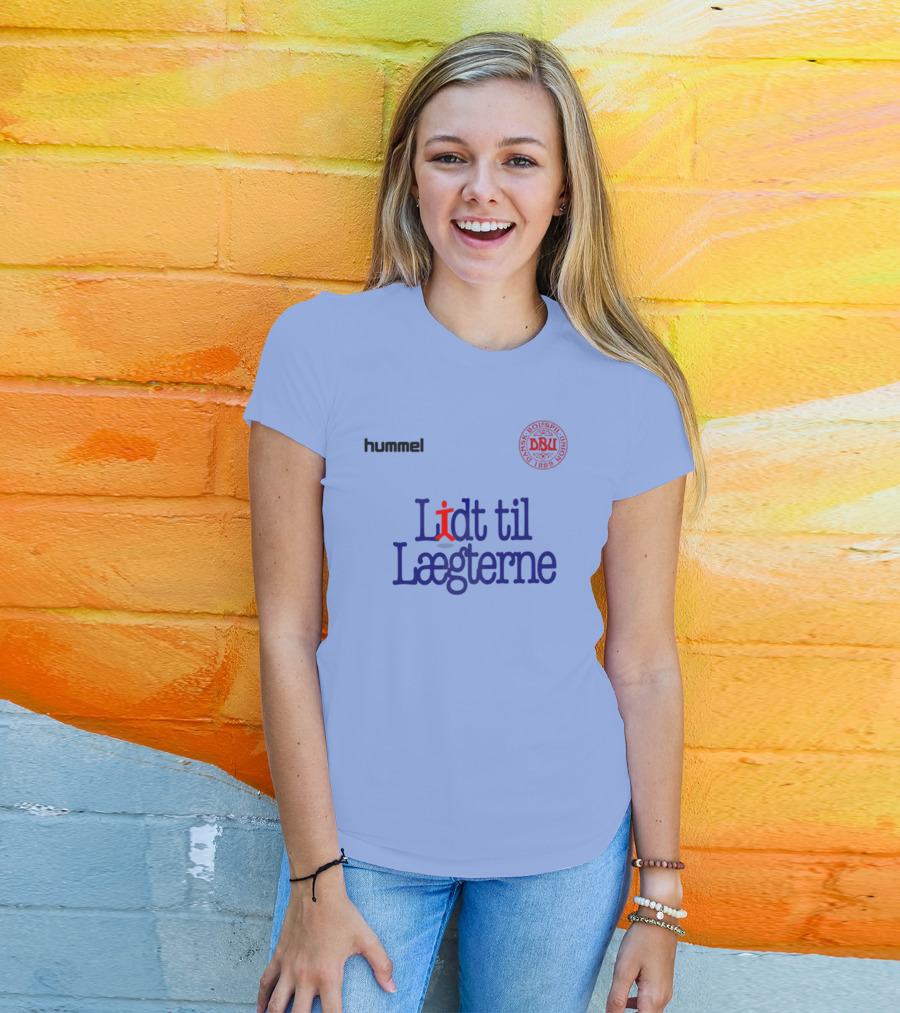 Hummel DBU Lidt Til Lægterne Danish Football Union 1889 T-Shirt