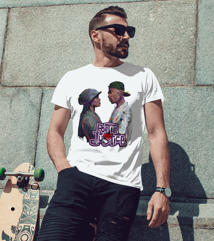 Poetic Justice Tupac MLB T-Shirt