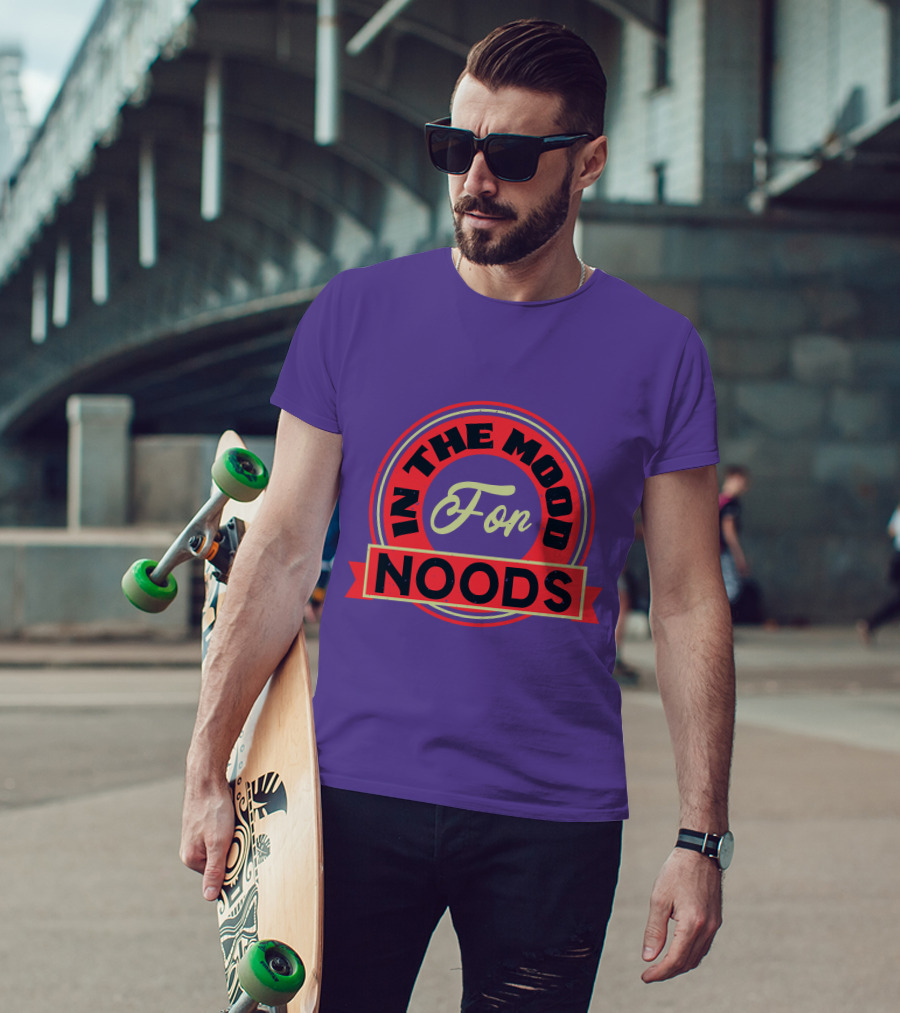 In The Mood For Noods Circle Emblem T-Shirt