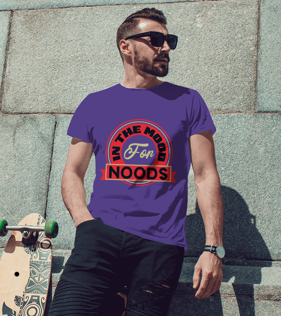 In The Mood For Noods Circle Emblem T-Shirt