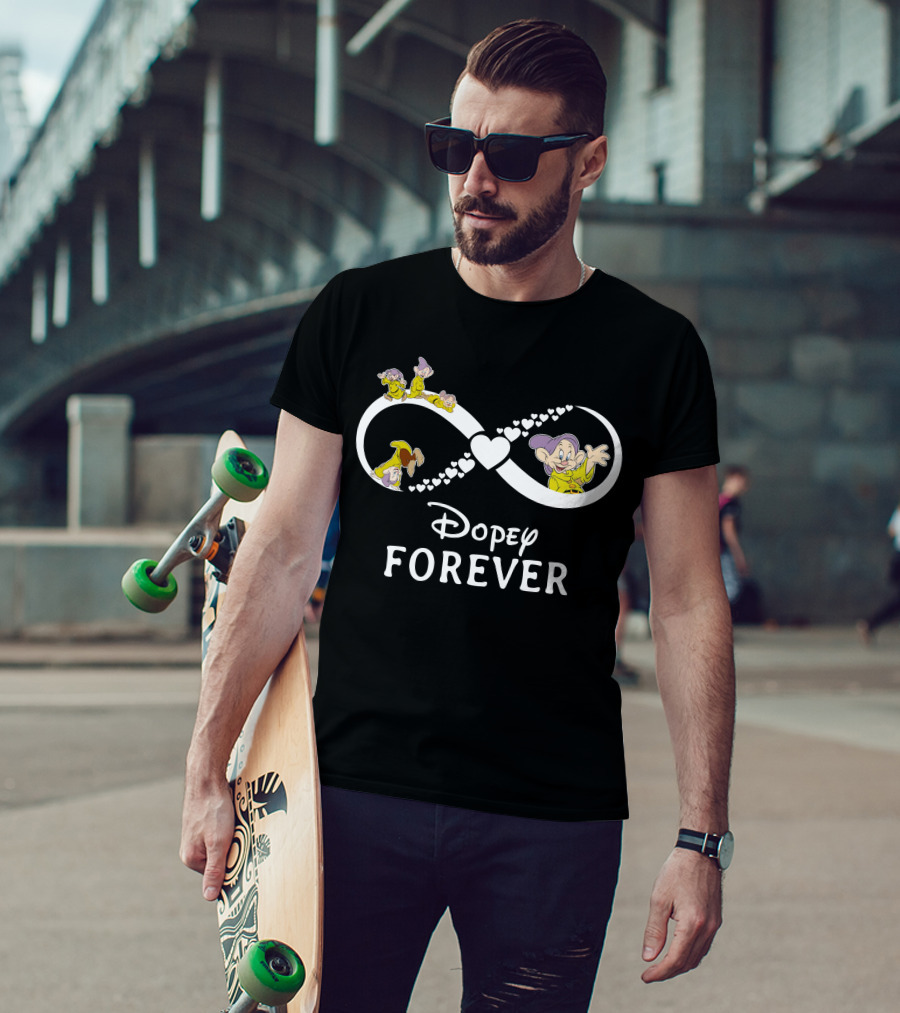 Dopey Forever Infinity Heart Symbol T-Shirt