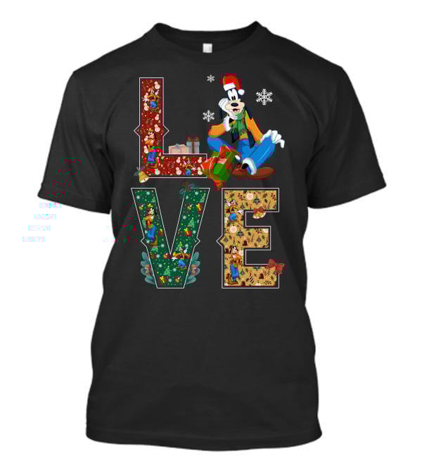 Goofy Love Christmas Festive Celebration T-Shirt