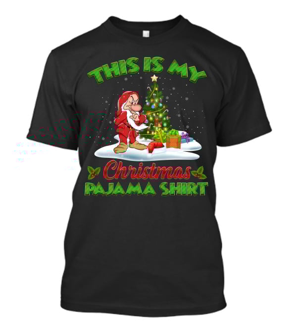 This Is My Grumpy Christmas Pajama T-Shirt