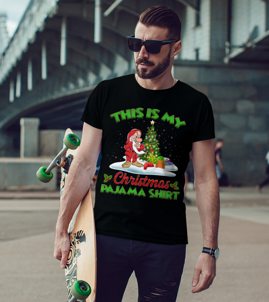 This Is My Grumpy Christmas Pajama T-Shirt