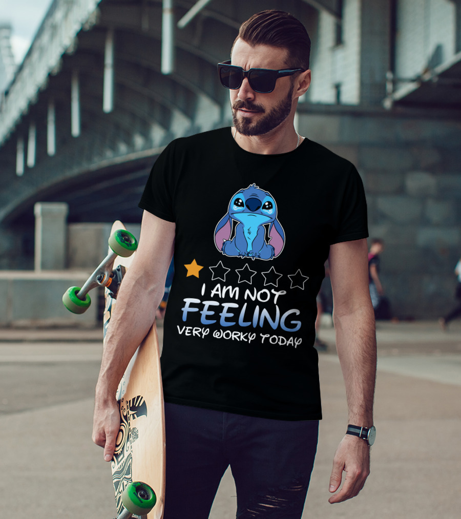 Stitch I Am Not Feeling Very Worky Today T-Shirt