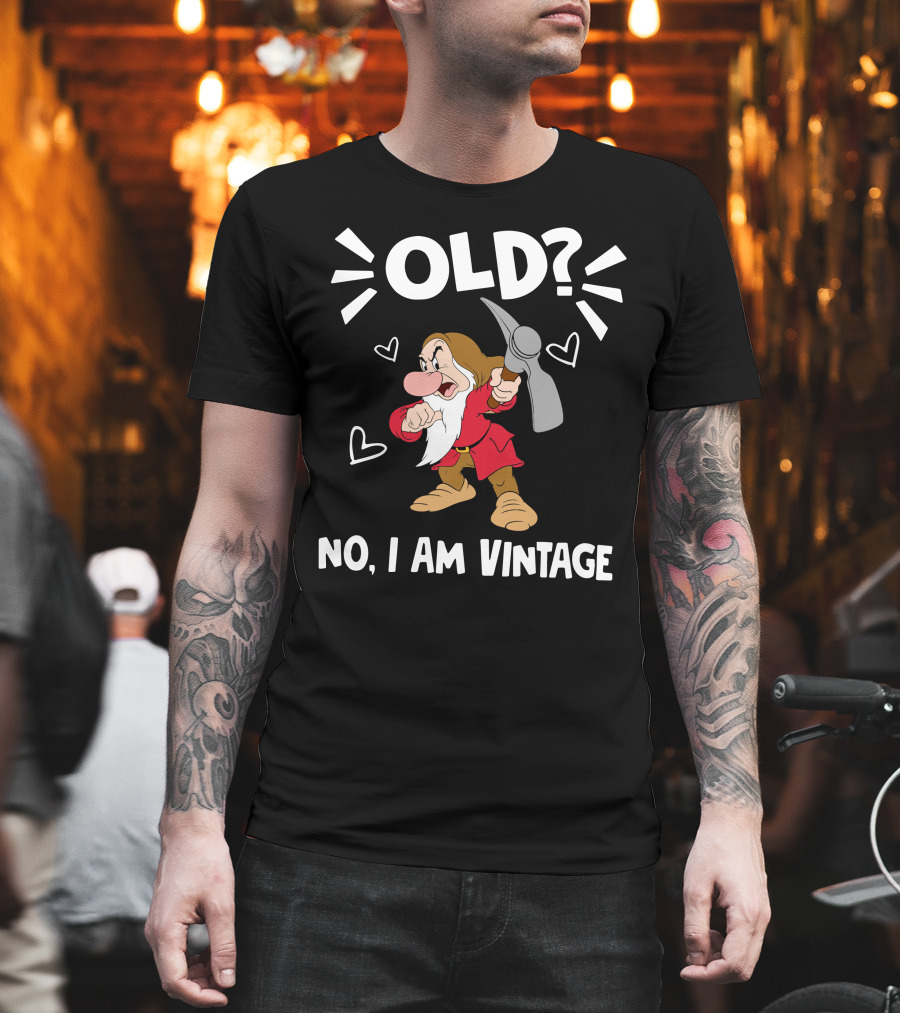 Old? No I Am Vintage T-Shirt