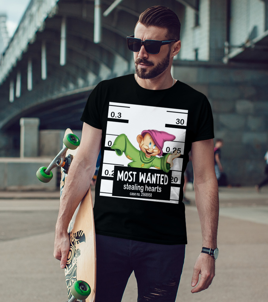 Most Wanted Stealing Hearts Dopey Case No. 2568958 T-Shirt