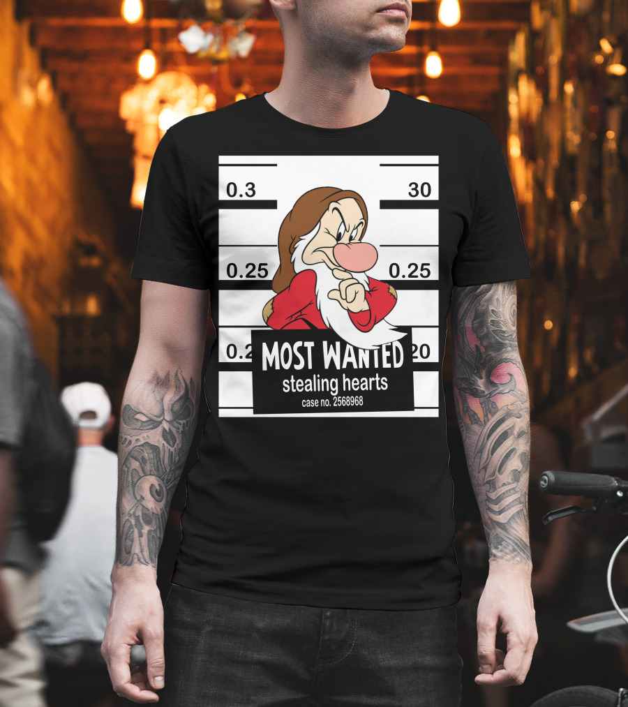 Most Wanted Stealing Hearts Grumpy Case No. 2568968 T-Shirt