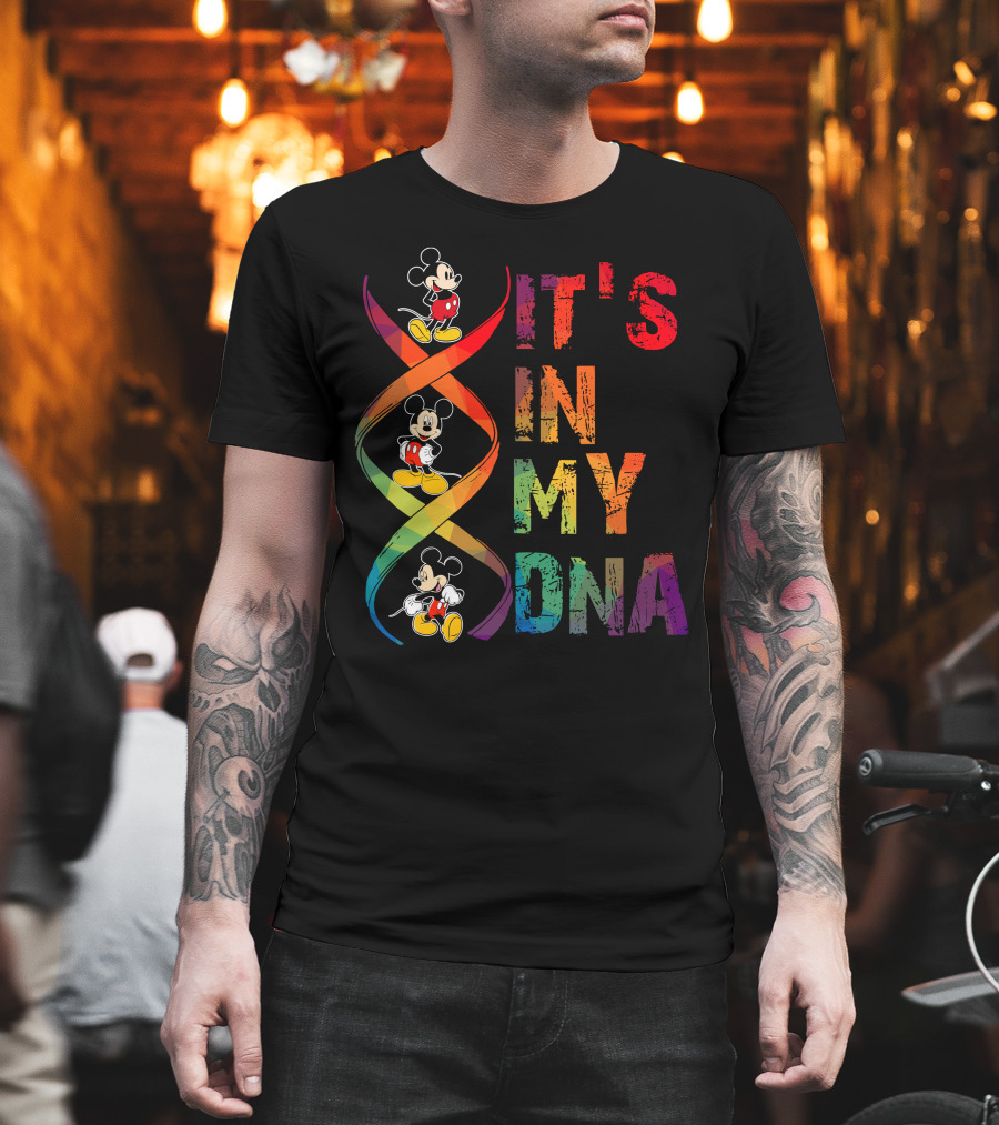 Mickey It's In My Dna T-Shirt