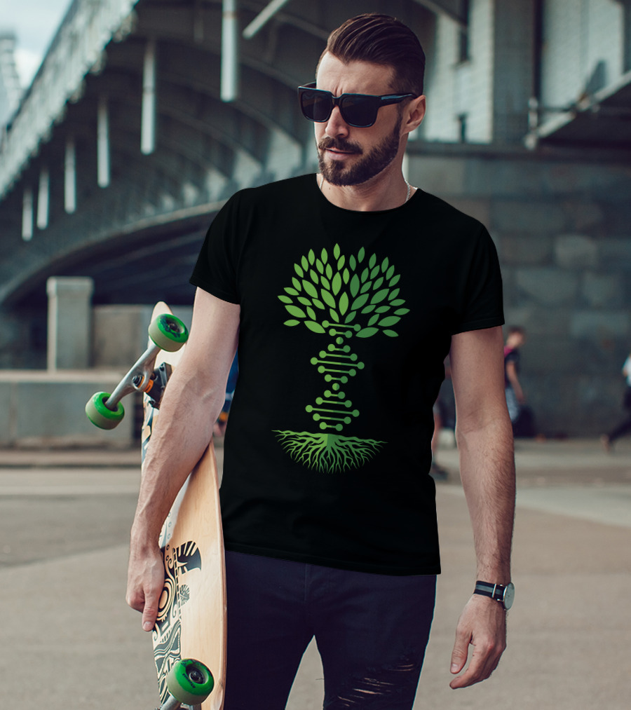 Family DNA Tree Roots Genealogy Connection T-Shirt