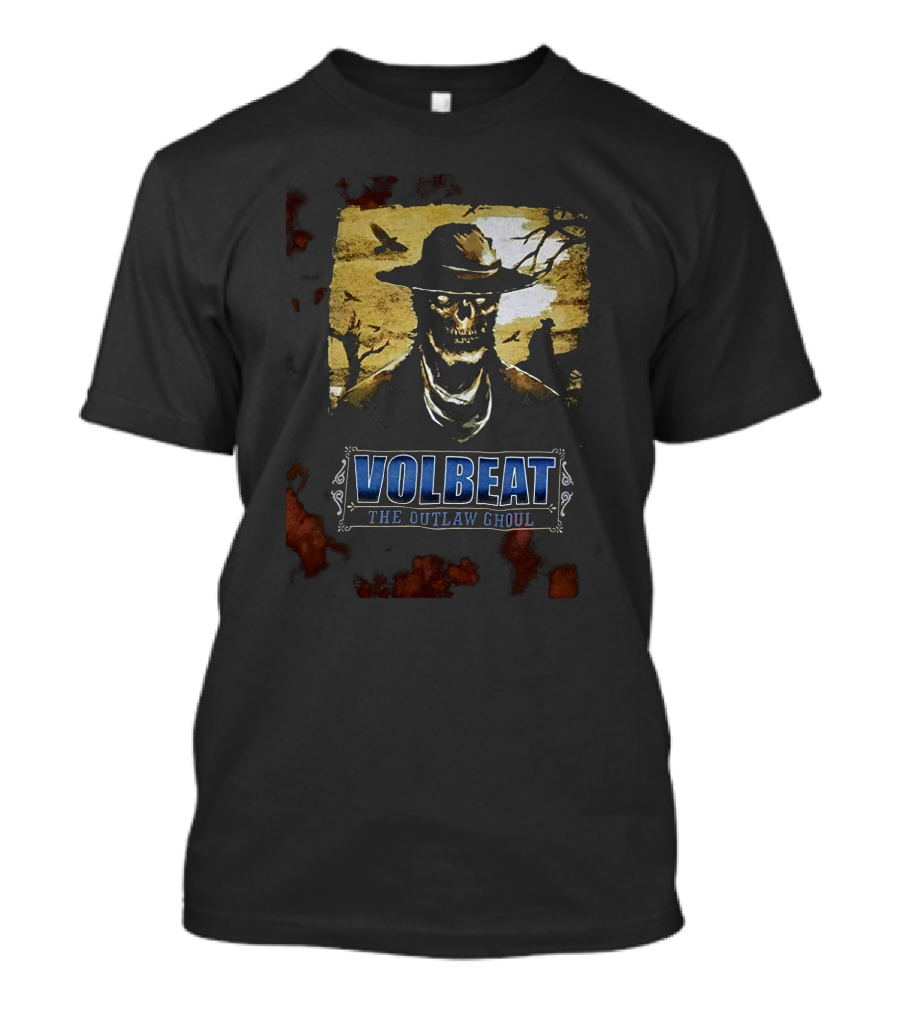 VOLBEAT The Outlaw Ghoul Cowboy T-Shirt