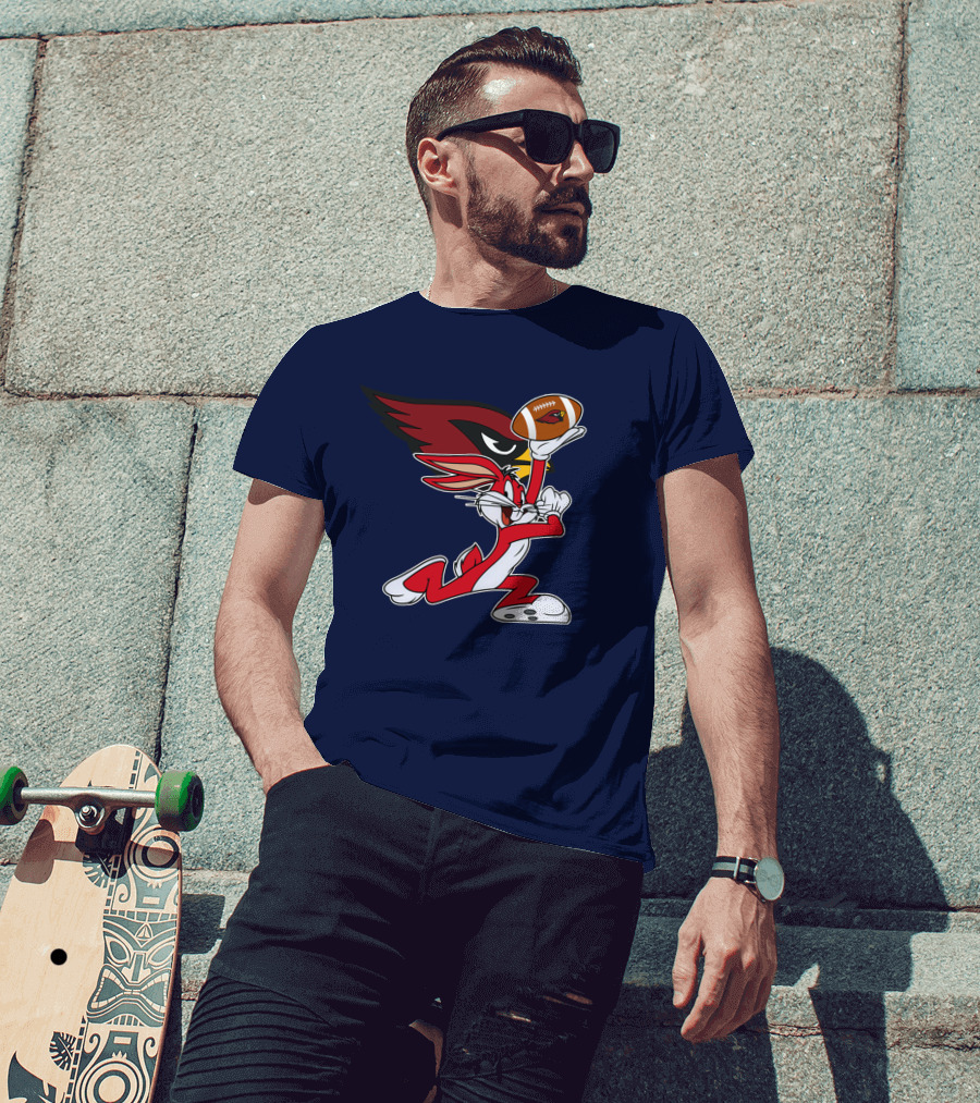 Arizona Cardinals Bugs Bunny Football Chiefs T-Shirt