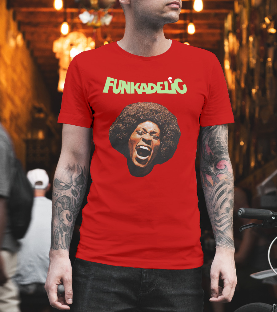 Urban Outfitters Merch Funkadelic Free Your Mind Afro Soul Face T-Shirt