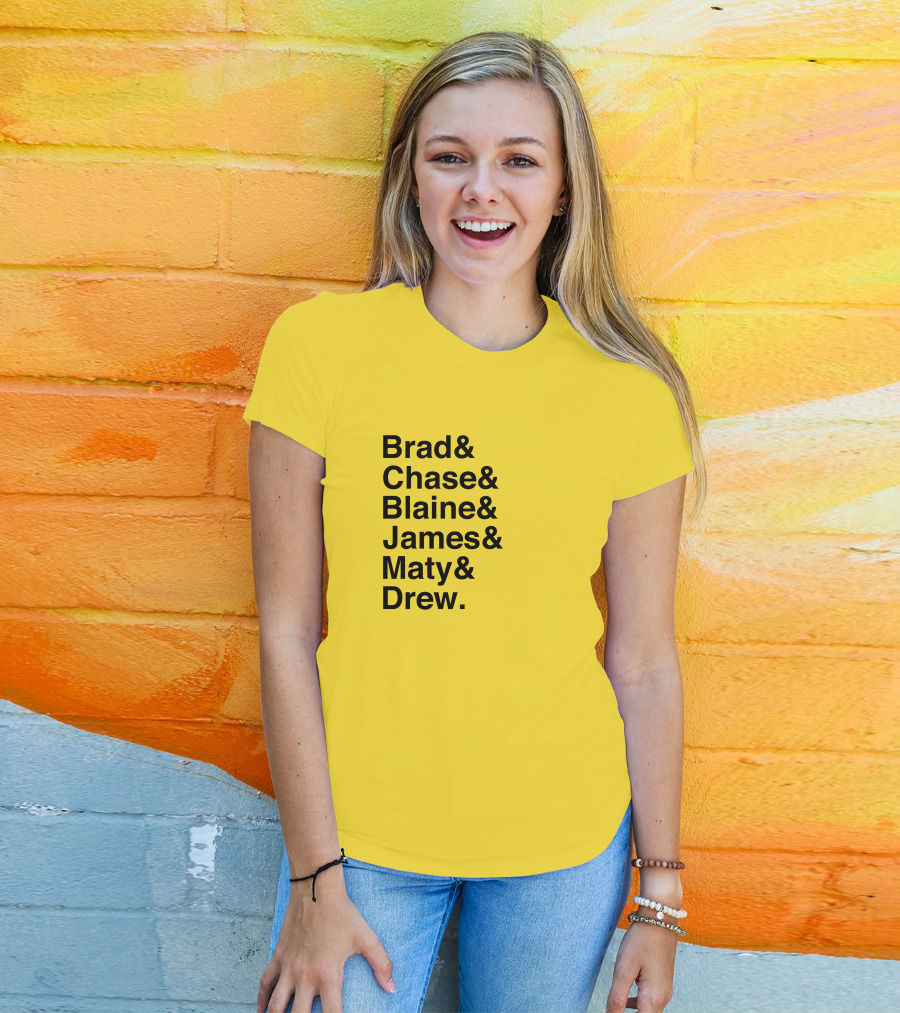 Brad Chase Blaine James Maty Drew 573 Tees Collaboration T-Shirt