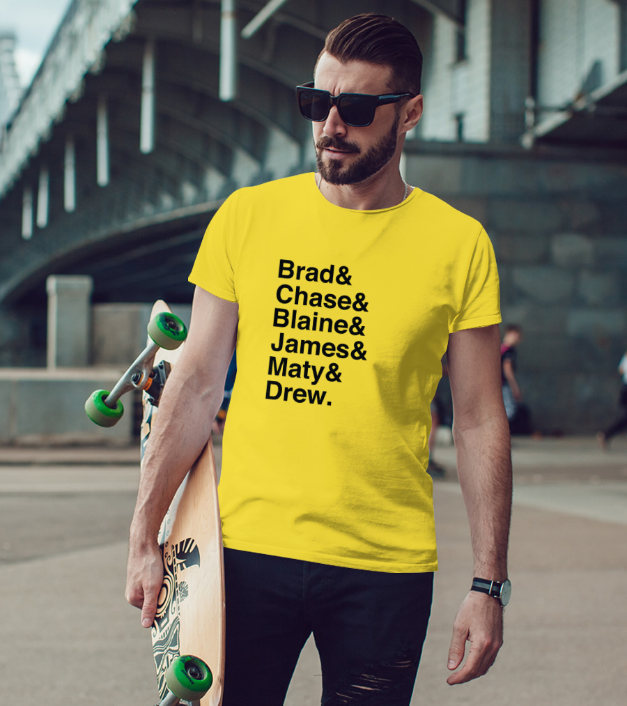 Brad Chase Blaine James Maty Drew 573 Tees Collaboration T-Shirt