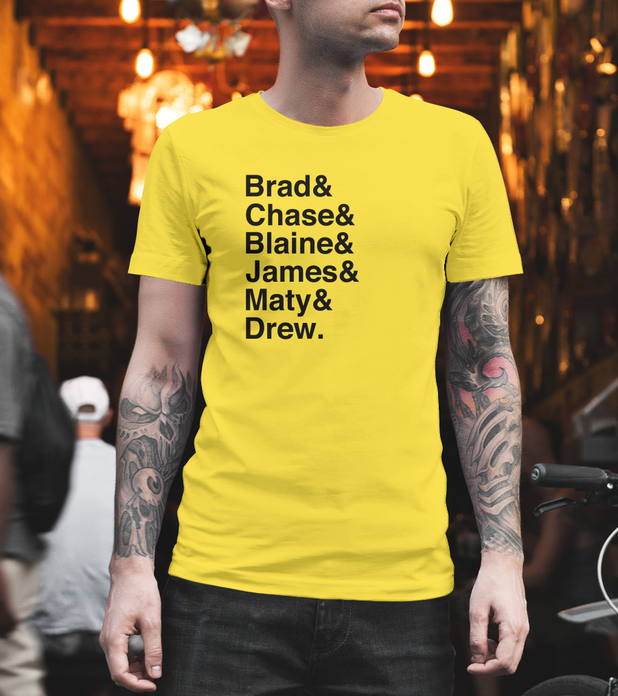 Brad Chase Blaine James Maty Drew 573 Tees Collaboration T-Shirt