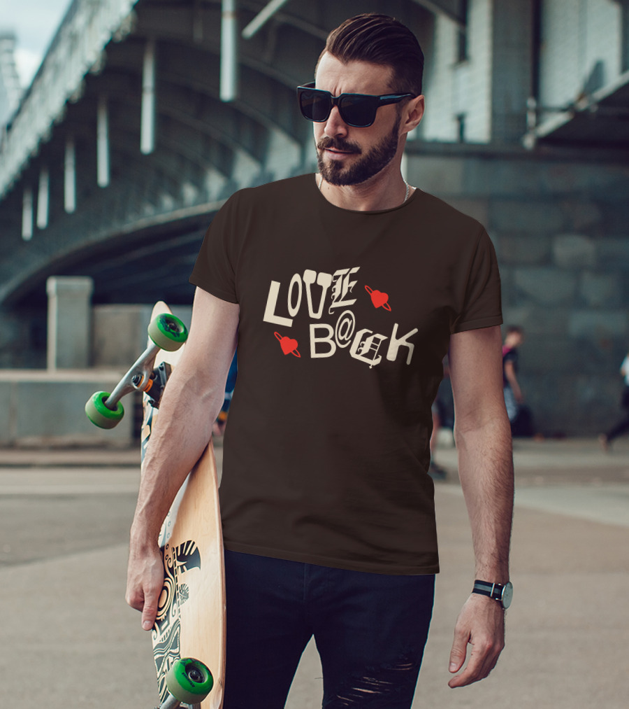 Why Don't We Merch Love Back Cupid Hearts T-Shirt
