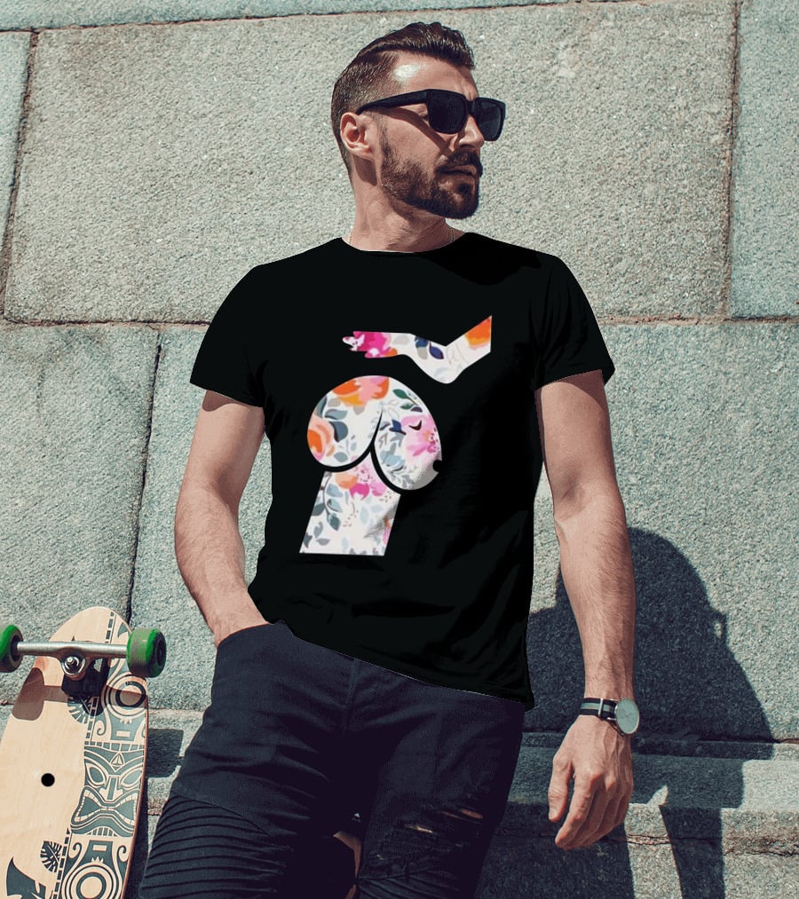 A Perfect Dog Lovers Floral T-Shirt