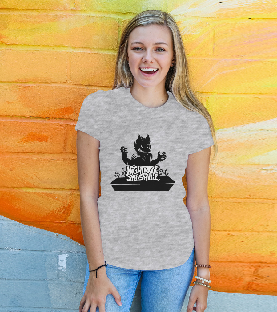 Nightmare On Smashville Werewolves Halloween T-Shirt