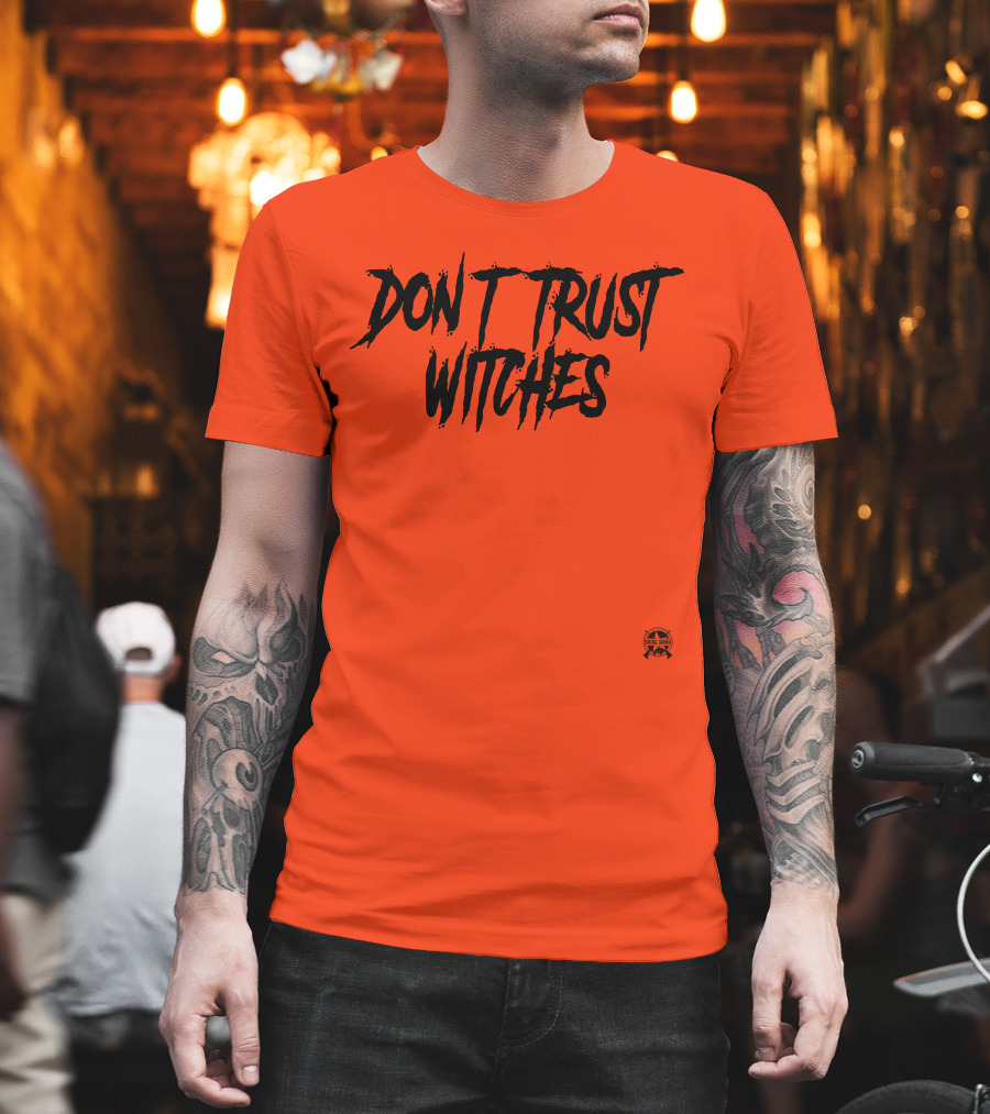 Don't Trust Witches Jack Posobiec Bring Ammo Text T-Shirt
