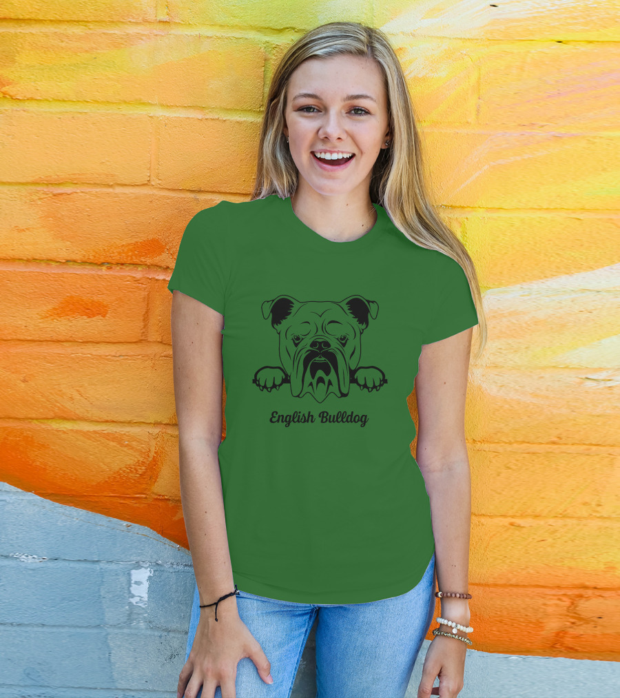Afterlight Clothing Dog Lover English Bulldog T-Shirt